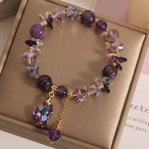 Heart Crystal Bracelet - Image 2