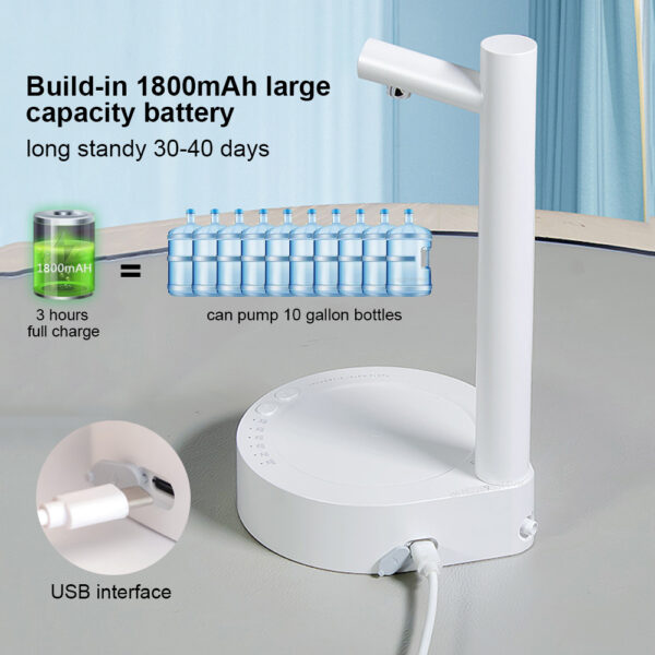 Rechargeable Automatic Water Dispenser - Image 7